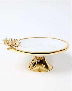 Birthday Party <b>Stand</b> <b>Cake</b> Accessories Leaf Shape <b>Cake</b> <b>Stand</b> Highest Quality Metal Gold Plated <b>Cake</b> <b>Stand</b> Birthday Party <b>Stand</b> - Product Image 2