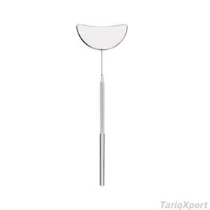 Espejo de Bolsillo Cuadrado Iluminado Profesional de Alta Calidad para Pestañas, de Una Sola Cara, con Mango de Acero Inoxidable, Acabado Plateado Personalizado - Product Image 1