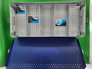 Caja de Esterilización para Instrumental Quirúrgico de Acero Inoxidable 540*250*100 mm, Juego de Instrumentos Manuales - Product Image 6