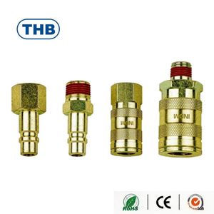 THB High Pressure American Type Air <b>Universal</b> <b>Plug</b> Male NPT Thread International type 3/8" body - Product Image 4