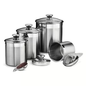 Tea Coffee Sugar Container <b>Jar</b> Pot For Kitchen Ware Latest Arrival Metal Canister With Lid for Party - Product Image 2