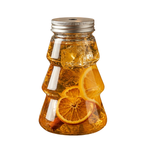 Custom Branding 500ml PET Bottle CT500-33 Transparent with Twist <b>Cap</b> Customizable <b>Plastic</b> Bottles Made in Vietnam - Product Image 1