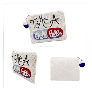 Bolsa de día con cuentas bolso de mano bebedor de día Tini Time Girl cena Casino monedero personalizado fiesta noche bolso mujeres niñas al por mayor - Product Image 2