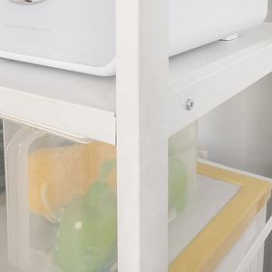 ชั้นวางเครื่องซักผ้า2ชั้นปรับได้ขยายได้ชั้นวางเครื่องซักผ้าแบบยืน - Product Image 6