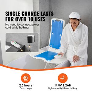 Sollevatore Elettrico per Sedie, Altezza Regolabile 7,7-50,6 cm, Supporta 140 kg, Attrezzatura di Sicurezza per Sollevare Anziani dal Pavimento, 4 Dispositivi - Product Image 1