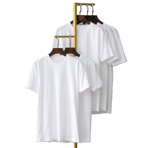 20 Camisetas de Hombre 100% Algodón, 300gsm, Alta Calidad, Vintage, Cuello Redondo, Manga Corta, Corte Regular, Transpirables, con Logotipo Personalizado - Product Image 2