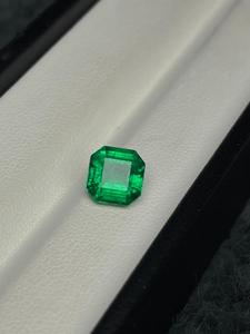 Piedra Preciosa Suelta de Esmeralda Verde Natural, Corte Octogonal, Origen ZM, para Joyería - Product Image 3