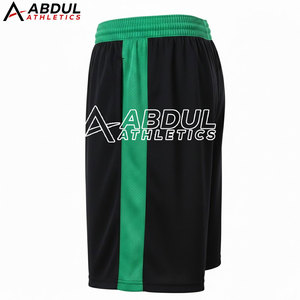 Shorts de sport en mesh conçus pour la course à pied, la remise en forme, l'exercice, le basketball, avec un matériau respirant à séchage rapide - Product Image 4