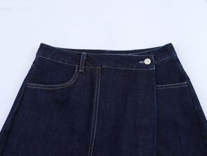 Conjunto Casual de Mezclilla para Mujer, Estilo Retro con Bolsillos, Primavera Verano, Venta al Por Mayor Personalizada - Product Image 6