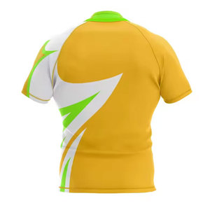 Maillots de rugby personnalisés en gros, respirants, pour adultes, avec impression par sublimation de haute qualité, pour équipes de rugby personnalisées - Product Image 2