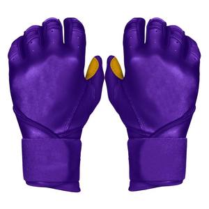 Direct Factory Sale Customizable Premium Quality Durable Professional Baseball Batting Gloves Made Leather Ambidextrous Pull-On - Product Image 1
