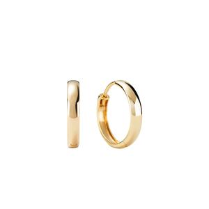 Wholesale Luxury Custom 14K Yellow <b>Gold</b> Stud <b>Huggie</b> Earrings for Women-High Quality Gift Jewelry - Product Image 1