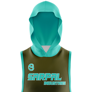 Sudadera sin mangas personalizada gruesa y lisa para invierno, de poliéster/algodón, transpirable, para entrenamiento, con apliques bordados, para hombre - Product Image 2