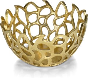 Tendance Actuelle : Vase de Table Décoratif en Aluminium Fait Main, Design Moderne, Finition Dorée, Écologique, Idéal pour l'Eau - Exportation Jaffs - Product Image 6