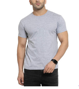 Camiseta Estilo Jersey de 160g, Transpirable, Ecológica, Antiencogimiento, con Ribete en Contraste, Cuello Redondo, Corte Regular, Casual Elegante para Hombre - Product Image 1