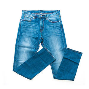 Jean Cargo Droit Homme en Coton 100% Personnalisé de Haute Qualité, Style Streetwear Hip Hop, Respirant, Écologique, Mi-lourd, Boutonné, Idéal pour l'Été - Product Image 1