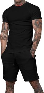 Conjunto Informal para Uso Diario, Cuello Redondo, Ajuste Flexible, Textura Suave, Fácil Cuidado, Lavable a Máquina - Product Image 3