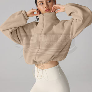 Conjunto de 2 Piezas de Chaqueta y Pantalones Deportivos de Forro Polar para Invierno, Transpirable, para Fitness, Yoga, al Aire Libre, Resistente al Viento, para Mujer - Product Image 4