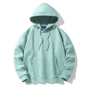 Wholesale Custom Hoodie Men Regular Fit 100% Cotton Fleece Pullover <b>Sweatshirt</b> Anti-Wrinkle Autumn Custom Logo <b>Embroidery</b> - Product Image 3
