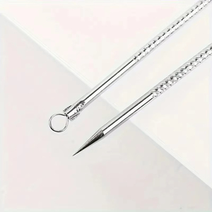 Professional 1pc Stainless Steel <b>Blackhead</b> Comedone Acne Blemish Extractor Remover Face Skin Care Pore <b>Cleaner</b> - Product Image 3