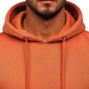 Sudadera con Capucha Naranja para Hombre de Long Mission Industry, Estampado por Sublimación, Corte Regular Informal, Tejido de Felpa de Algodón, Invierno - Product Image 6