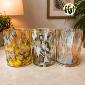 Porte-bougie carré en verre fait main résistant à la chaleur, support portable pour bougies votives et chauffe-plat pour la décoration intérieure - Product Image 4