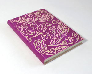 Best Quality <b>Notebook</b> Handmade Recycled Cotton Paper High Quality Genuine Pink Goat TC Leather <b>Journal</b> Debossed Design For Your - Product Image 2