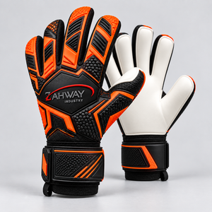 Gants de gardien de but durables, couleur et design personnalisés, en cuir, pour l'entraînement au football, gants de gardien de but unisexes - Product Image 3