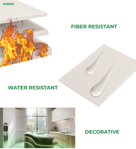 Panneau de construction en fibrociment sans amiante SHINKO du Vietnam, haute résistance, écologique, pour murs et plafonds - Product Image 3