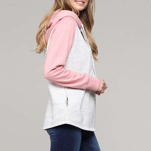 Sweats à capuche de qualité supérieure pour femmes, style streetwear, en coton, avec poche avant, vêtements décontractés pour femmes - Product Image 2