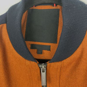 Veste bomber Urban Fit pour hommes, texture lisse, veste noire pour hommes, vestes d'hiver pour hommes - Product Image 2