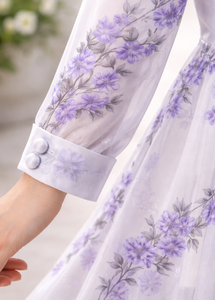 Fabricante de ropa de chifón de lujo para mujer en Vietnam, ropa al por mayor, OEM, ODM, ropa de mujer, ropa personalizada - Product Image 2