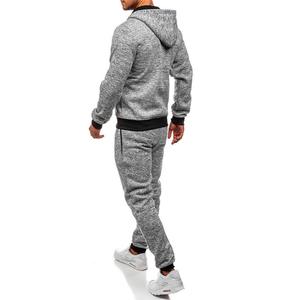 Survêtements pour hommes personnalisables, légers, respirants, 100 % coton, à capuche, couleur unie, marque privée de fabricant de premier plan - Product Image 2