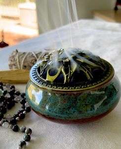 Hand-Made Sandalwood Incense <b>Burner</b> Set With Arabic Calligraphy Design Aromatic Home Decor <b>For</b> All-Season Use Incense <b>Burner</b> - Product Image 5