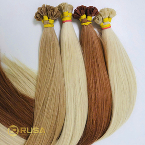 Extensiones de Cabello Rusa al por Mayor, Personalizadas, Súper Dobles, Virgen Vietnamita de Hanoi, Punta Plana, Doble Trama a Máquina, de 10 a 34 Pulgadas - Product Image 1