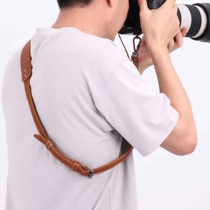 Correa de Cuero Resistente para Cámara, Soporte Doble para Hombro y Pecho, para Cámaras DSLR y sin Espejo, Accesorios de Fotografía - Product Image 2