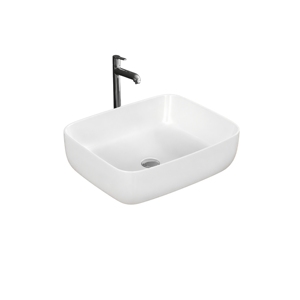 Lavabo de Sobremesa Moderno de Cerámica Cromada JAGUAR con Capacidad de 12L - Product Image 1