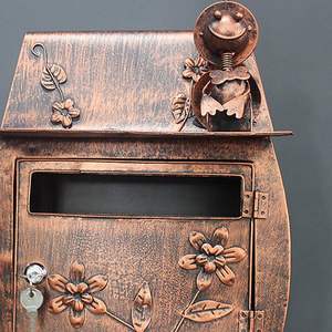 Buzón de Metal Resistente para Correspondencia, Caja de Recepción de Cartas, Gestión de Comunicaciones de Oficina, Seguridad de Documentos Importantes, Duradero y Resistente a la Oxidación - Product Image 5