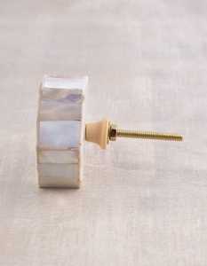 Hot Selling Eco-Friendly Classic Bone Inlay <b>MOP</b> Drawer Knob <b>Handles</b> for Cabinets and Drawers Furniture Kitchen - Product Image 3