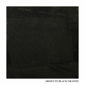 Dalles de granit noir absolu indien, design moderne, pierre naturelle pour hôtels et projets commerciaux, utilisation au sol, découpe sur mesure - Product Image 1