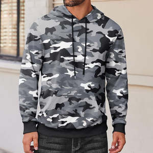 Sudadera con Capucha de Invierno 2026 de la Mejor Calidad con Diseño de Camuflaje, Antiarrugas, Tejido Transpirable de Secado Rápido para Hombre y Unisex - Product Image 2