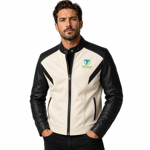Chaqueta de Cuero para Hombre de Alta Calidad, Diseño Moderno con Material de Cuero Premium, Interior Suave y Resistente - Product Image 1