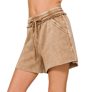 Shorts en jean délavé pour femme, shorts en jean bleu délavé, shorts en jean déchiré pour femme, shorts élégants pour femme - Product Image 4