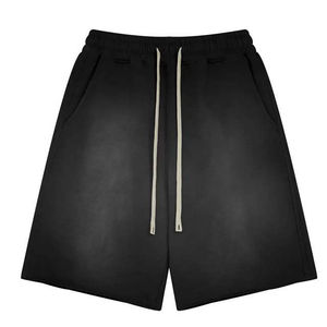 Shorts d'été pour hommes, vêtements de sport, vierges, séchage rapide, pour jogging, effet délavé à l'acide et à la pierre, avec logo personnalisé, OEM - Product Image 3