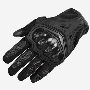 Guantes deportivos para motocicleta, hasta la muñeca, de PU transpirable, negros y rojos, para ciclismo, primavera y otoño, guantes de motocicleta de dedo completo, muy vendidos - Product Image 5