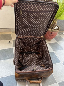 New Arrival Real Genuine Leather Luggage Bags Multi Uses Handmade Trolley Bag Unisex Big Size Multi Uses <b>Suitcase</b> - Product Image 5