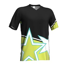 T-shirts d'e-sport de haute qualité 100% polyester, séchage rapide, réversibles, respirants, avec logo personnalisé, sublimation, vêtements d'e-sport - Product Image 1