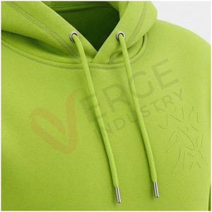 Conjunto Deportivo Unisex con Capucha Verde, Manga Larga, Color Sólido, Casual, Transpirable, Corte Regular, para Otoño, 100% Algodón, Peso Medio - Product Image 4