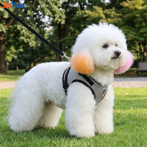 SHIYUAN - Arnés Reflectante y Transpirable para Perros y Gatos, Correa Ajustable para el Pecho, para Perros Pequeños, Bichón, Paseos al Aire Libre - Product Image 3