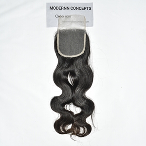 Extensions de cheveux humains naturels 4x4 Bodywave, vierges, non traités, Remy, de temple indien, cuticules alignées, double trame machine, à clipser - Product Image 6